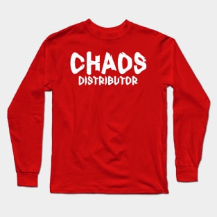 CHAOS DISTRIBUTOR Long Sleeve T-Shirt